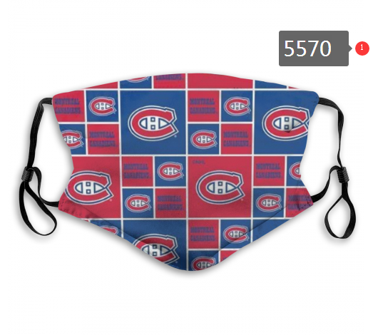 2020 NHL Montreal Canadiens #2 Dust mask with filter-0